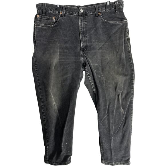 Vintage Levis 550 Jeans Mens 40 Gray Denim Relaxed Fit 100% Cotton Made in USA - Picture 1 of 11